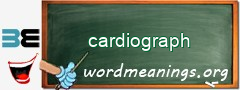 WordMeaning blackboard for cardiograph